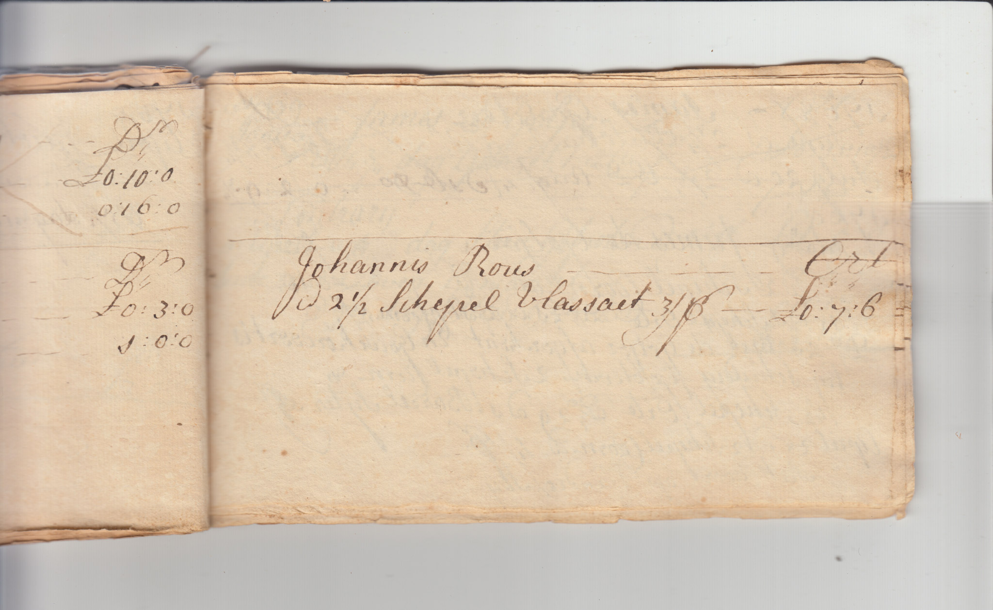 BH105 Pg 23, 1759-1771 & 1783 - Farm Sales Account Book - Pages 21-30